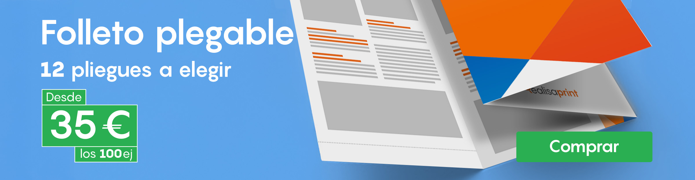Folleto plegable