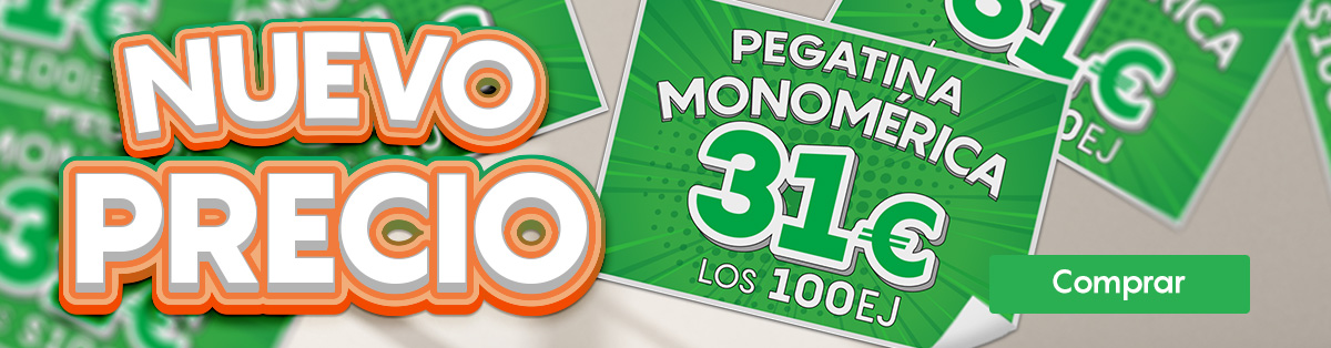 Pegatina Monomérica