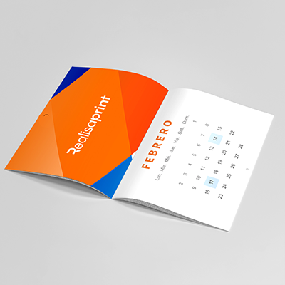 impresion calendario grapado