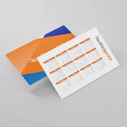 Calendario tarjeta de visita