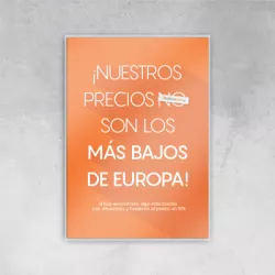 Cartel/Póster plastificado