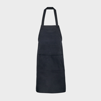 Delantal personalizado unisex chef negro A