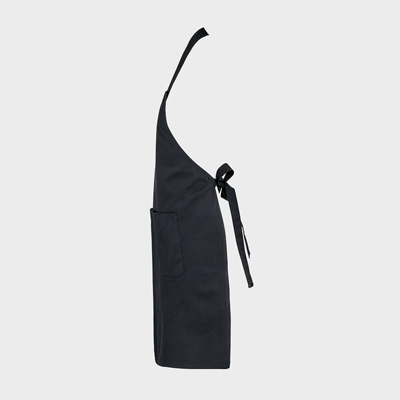 Delantal personalizado unisex chef negro B