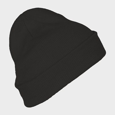 Gorro personalizable unisex amsterdam negro