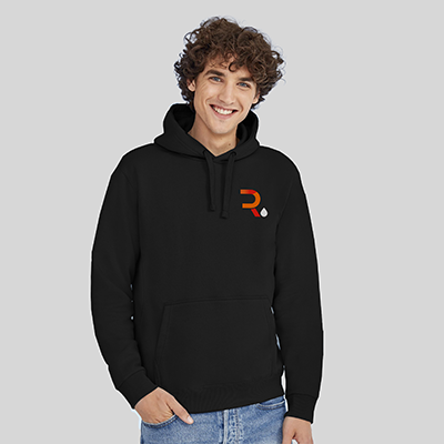 Sudadera personalizada hombre dream negro