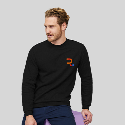 Jersey personalizado hombre wolf negro