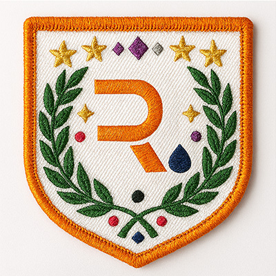 parche 50% bordado personalizado