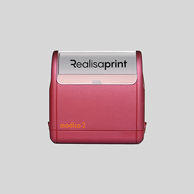 impresion sello automatico M2 rojo