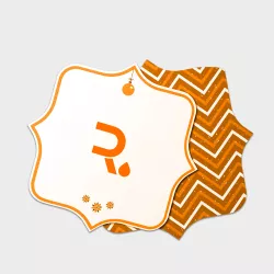 Tarjeta de felicitación con personalización unitaria