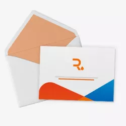 Tarjeta invitación con personalización unitaria