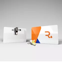 Tarjeta identificativa de PVC