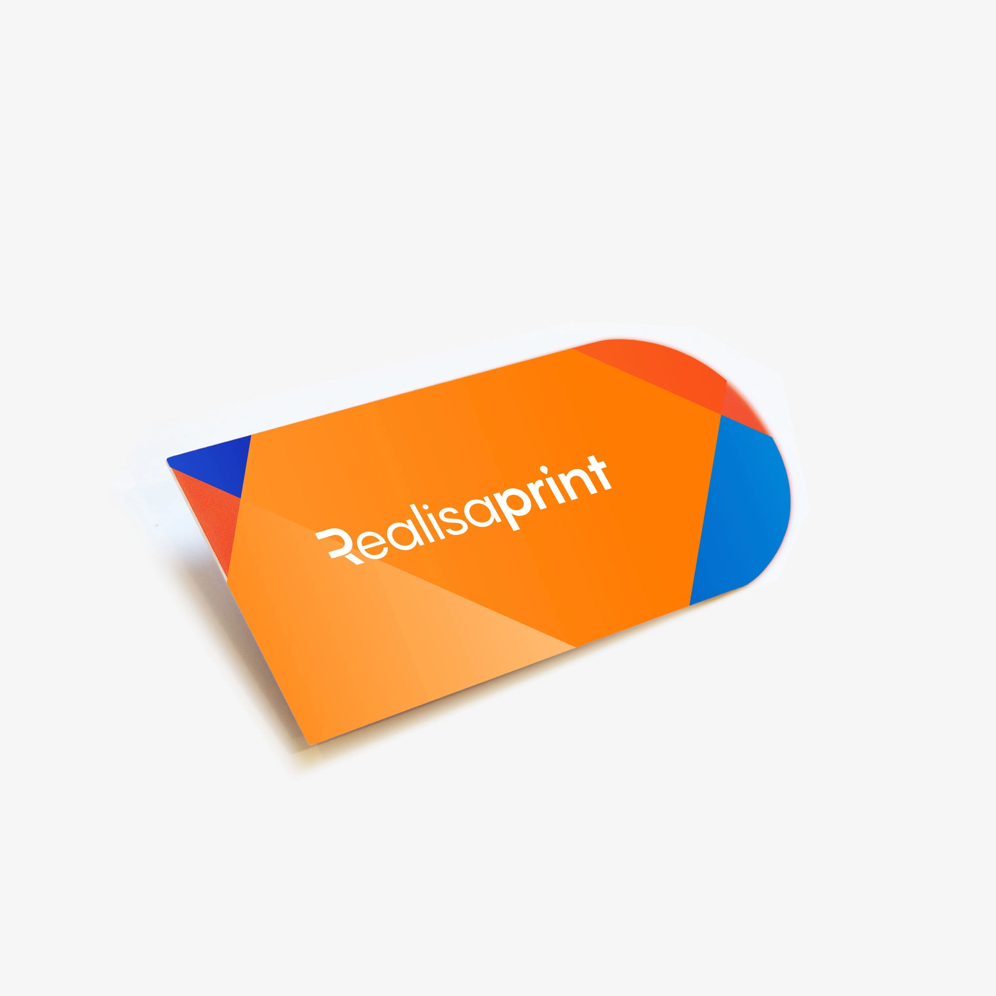 Impresión tarjeta PVC forma personalizada