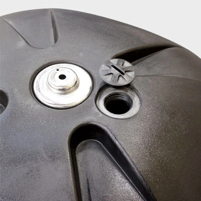 Base de arco publicitario